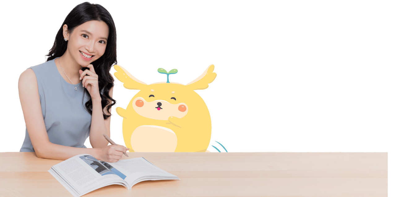 Ping 老師與吉祥物親子共學