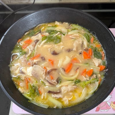 學員成果：味噌豚汁