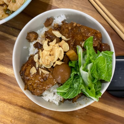 學員成果：紅蔥頭滷肉飯