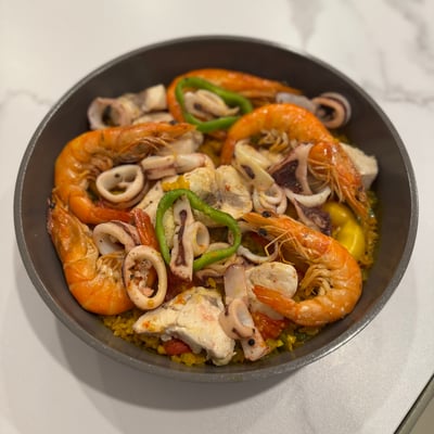 學員成果：西班牙海鮮燉飯