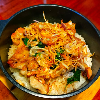 學員成果：三杯雞炊飯