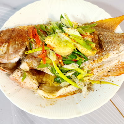 學員成果：豉汁蒸鮮魚