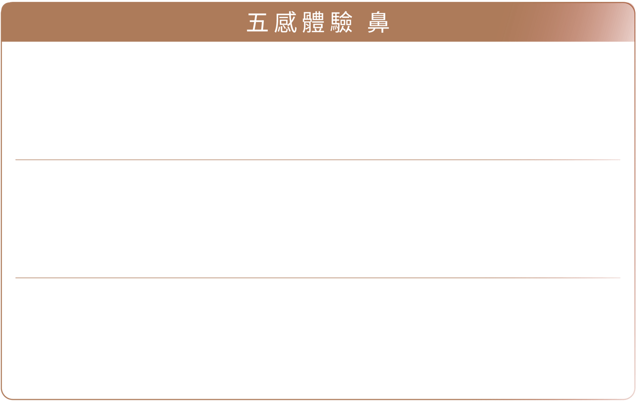 鼻 &mdash; 氣味管理