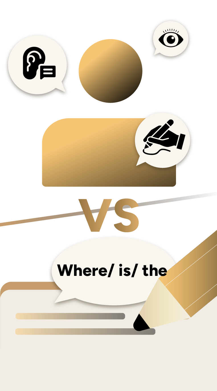 一般考生同時做三件事 vs 這堂課只要背前三個字