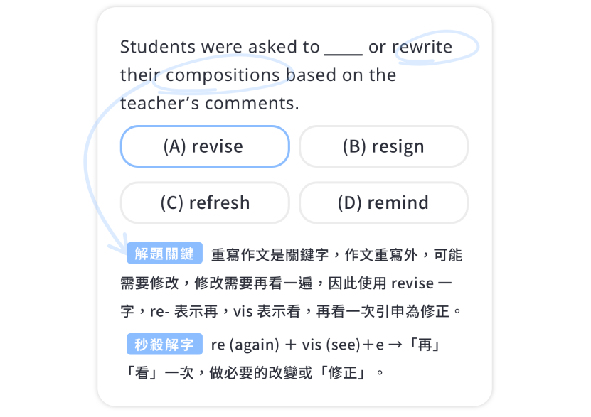 練習題介面