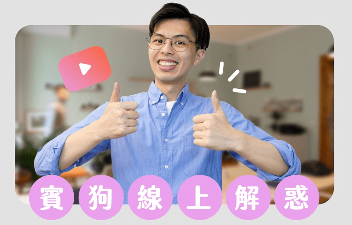 賓狗線上解惑直播