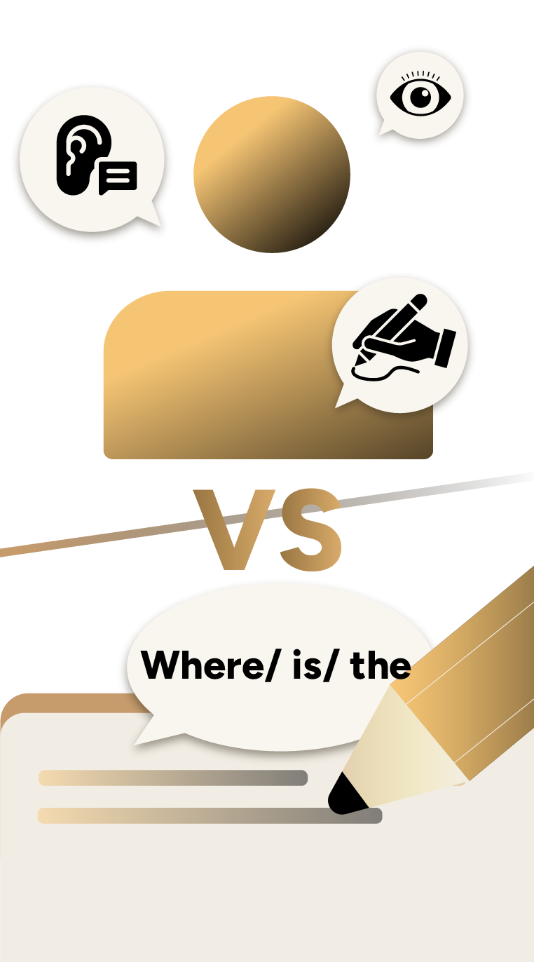 一般考生同時做三件事 vs 這堂課只要背前三個字